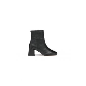 Ghete dama  304068355 - Piele naturala - 41 EU - Negru