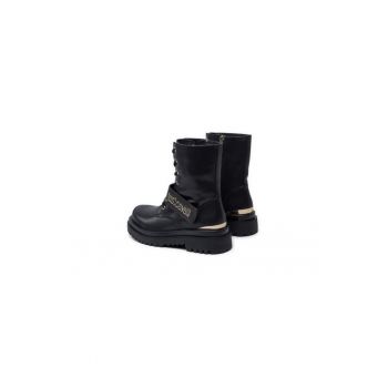Ghete dama  304386268 - Piele ecologica - 39 EU - Negru