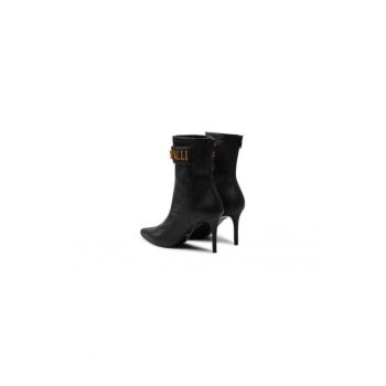 Ghete dama  304386770 - Piele naturala - 36 EU - Negru