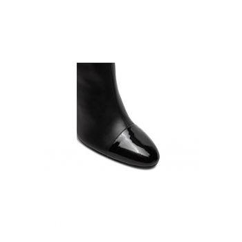 Ghete dama  304506888 - Piele naturala - 37 EU - Negru