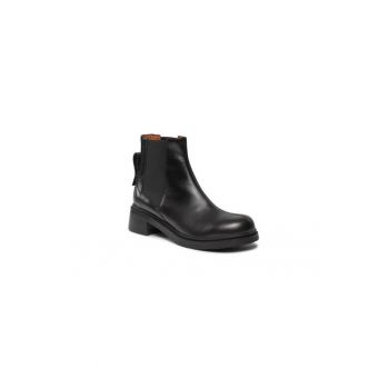 Ghete dama See By Chloe - 303022983 - Piele naturala - Negru