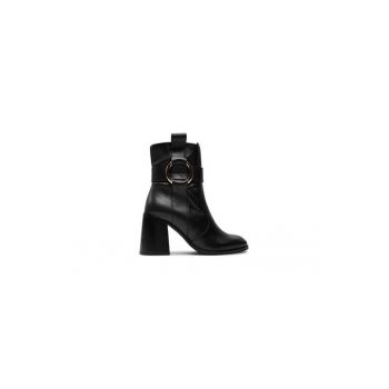 Ghete dama See By Chloe - 304353703 - Piele naturala - Negru