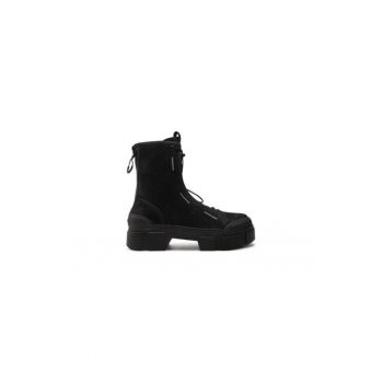 Ghete dama Vic Matie - 304455520 - Piele naturala - 39 EU - Negru