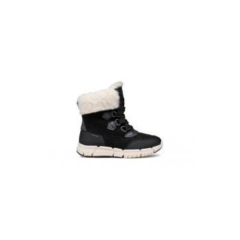Ghete fete  304071706 - Piele ecologica - Negru