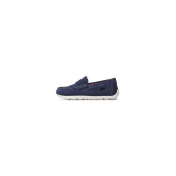 Mocasini baieti -  303482404 - Piele naturala - Albastru