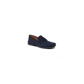 Mocasini barbati  303467654 - Piele naturala - Albastru