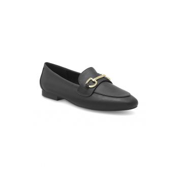 Mocasini dama -  377283 - Piele ecologica - Negru