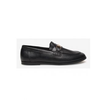 Mocasini fete -  5905588495475 - Piele naturala - 34 - Negru