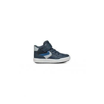 Pantofi sport baieti  303950323 - Piele ecologica - Albastru