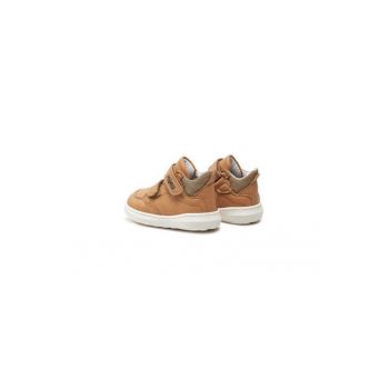 Pantofi sport baieti  304031519 - Piele naturala - Maro