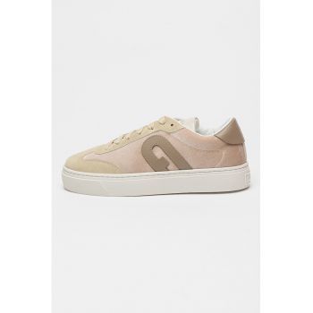 Pantofi sport cu insertii de piele intoarsa Enjoy