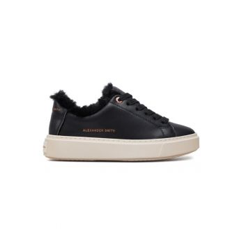 Pantofi sport dama  304491283 - Piele naturala - Negru