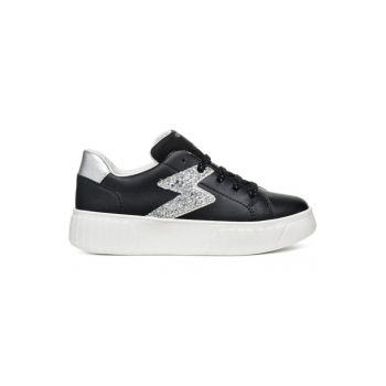 Pantofi sport fete  304633416 - Piele ecologica - Negru