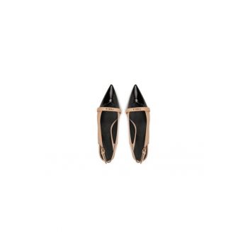 Sandale dama  304905667 - Piele naturala - Negru