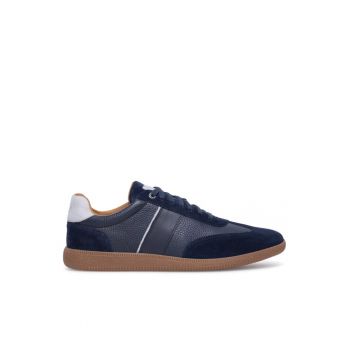 Tenisi barbati -  590558836823640 - Piele naturala - Bleumarin