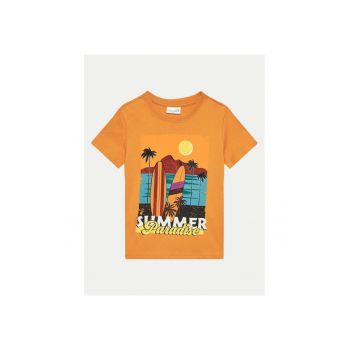 Tricou copii -  49606 - Maro - Bumbac