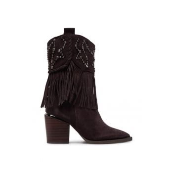 Botine dama -  304523 - Piele naturala - Maro1