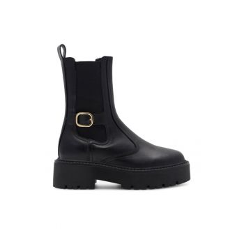 Botine dama -  590558817976441 - Piele naturala - Negru