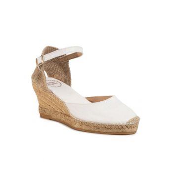 Espadrile dama -  206596246 - Alb - Textil