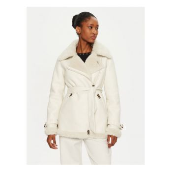 Geaca dama -  304565137 - Piele ecologica - 40 EU - Alb
