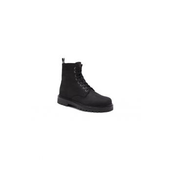 Ghete barbati  303115333 - Piele naturala - 41 EU - Negru