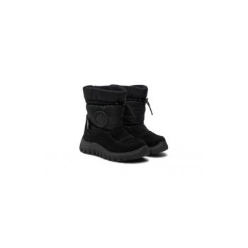 Ghete copii  304675720 - Piele naturala - Negru