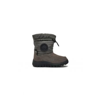 Ghete copii  304675775 - Piele naturala - Gri