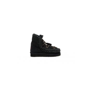 Ghete dama  304507731 - Piele naturala - 37 EU - Negru