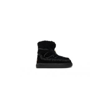Ghete dama  304507830 - Piele naturala - Negru