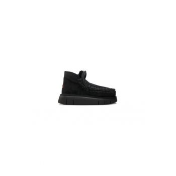 Ghete dama  304507892 - Piele naturala - Negru