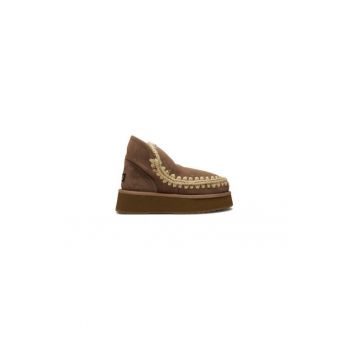 Ghete dama  304507960 - Piele naturala - 38 EU - Maro