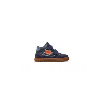Ghete dama  304675546 - Piele naturala - Albastru