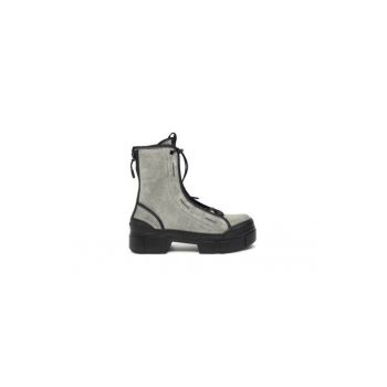 Ghete dama Vic Matie - 304455544 - Piele naturala - Gri