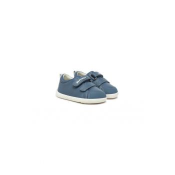 Pantofi baieti  305218285 - Piele naturala - Albastru