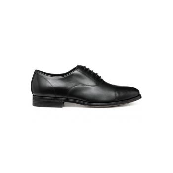 Pantofi barbati  304629075 - Piele naturala - Negru