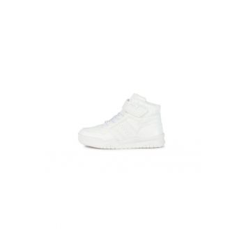 Pantofi sport baieti  302498406 - Piele ecologica - Alb