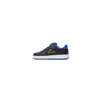 Pantofi sport baieti  303935542 - Piele ecologica - Negru