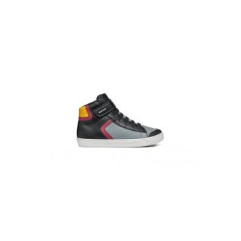 Pantofi sport baieti  303950460 - Piele ecologica - Negru