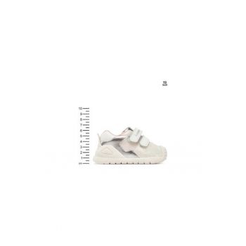 Pantofi sport fete  305209238 - Piele naturala - Alb