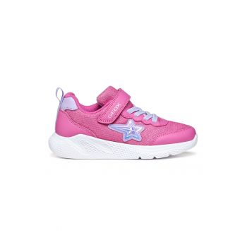 Pantofi sport wedge din material textil cu garnituri din material sintetic