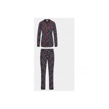 Pijama dama - 303154165 - Bumbac - L INTL - Albastru Pijama dama - 303154165 - Bumbac - L INTL - Albastru