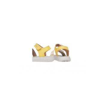 Sandale fete  304615450 - Piele ecologica - Galben