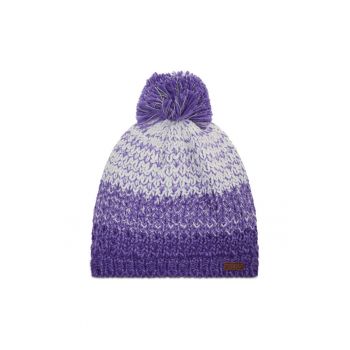Caciula dama -  8051737184381 - Acril - One size - Violet/Alb