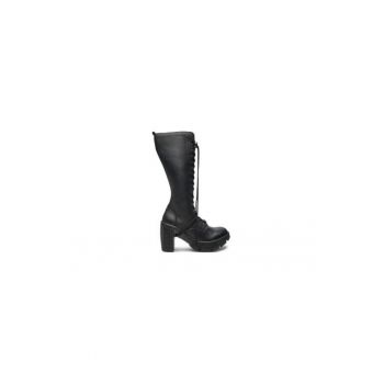 Cizme dama  304874604 - Piele ecologica - Negru