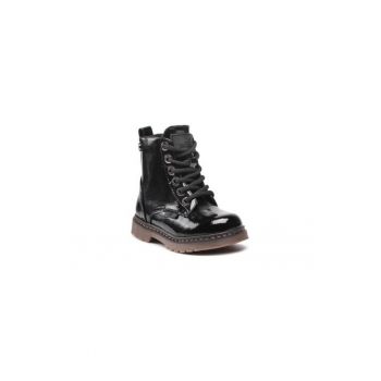 Cizme fete  208728331 - Piele ecologica - 27 EU - Negru