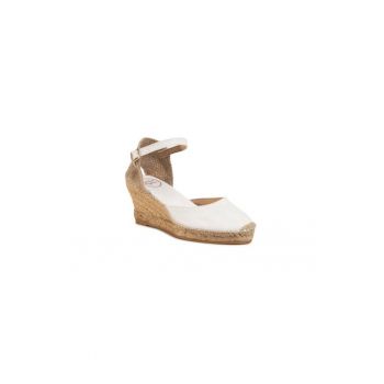 Espadrile dama  206596246 - Textil - Alb