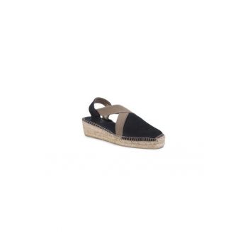 Espadrile dama  206596543 - Textil - 35 EU - Negru