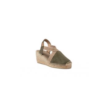Espadrile dama  300203507 - Piele naturala - Verde