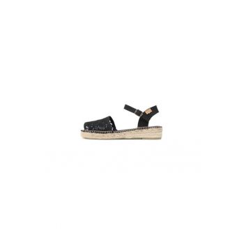 Espadrile dama  302774821 - Textil - Negru