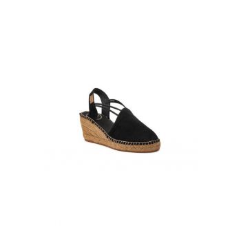 Espadrile dama  303682101 - Piele naturala - Negru